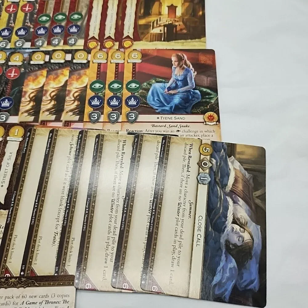 *No Box* True Steel Game Of Thrones LCG Expansion Westeros Cycle Pack 6